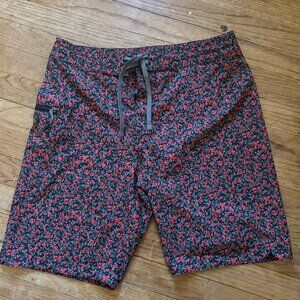 PrAna - Fenton Boardshort - Floral - 30" Waist